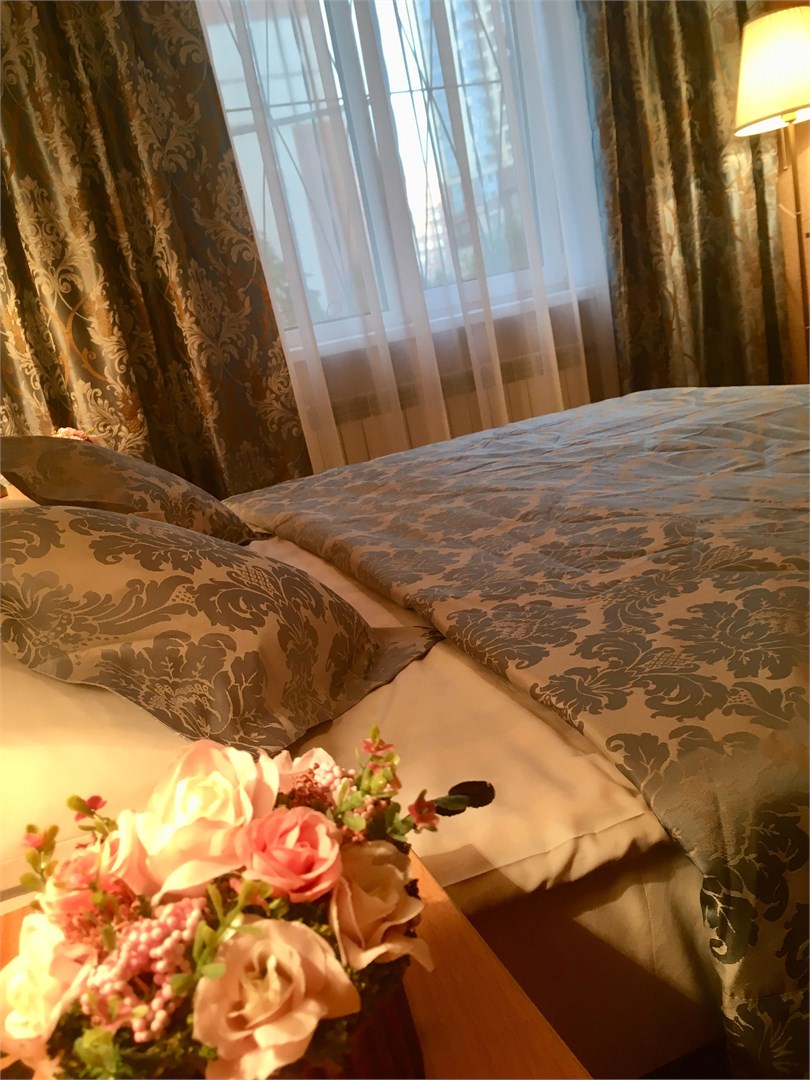 Комната с двуспальной кроватью в Звёздный