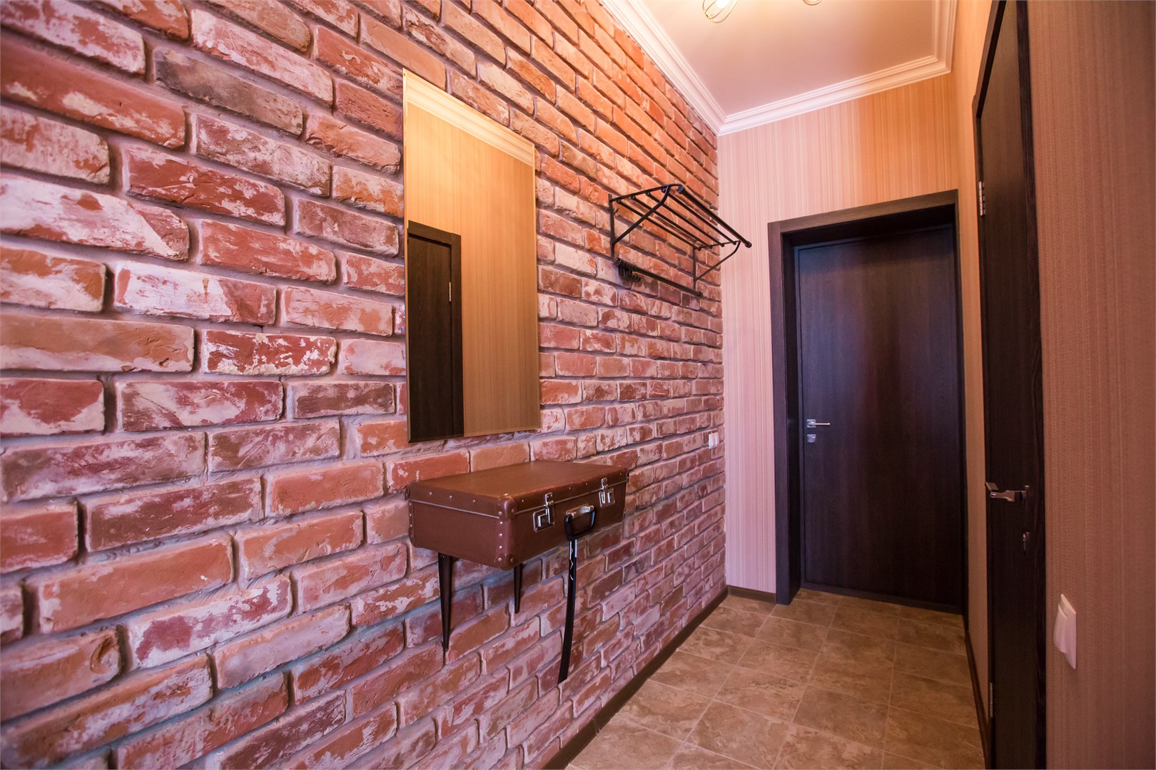 Двухместный номер с двуспальной кроватью и кондиционером в Объект 784