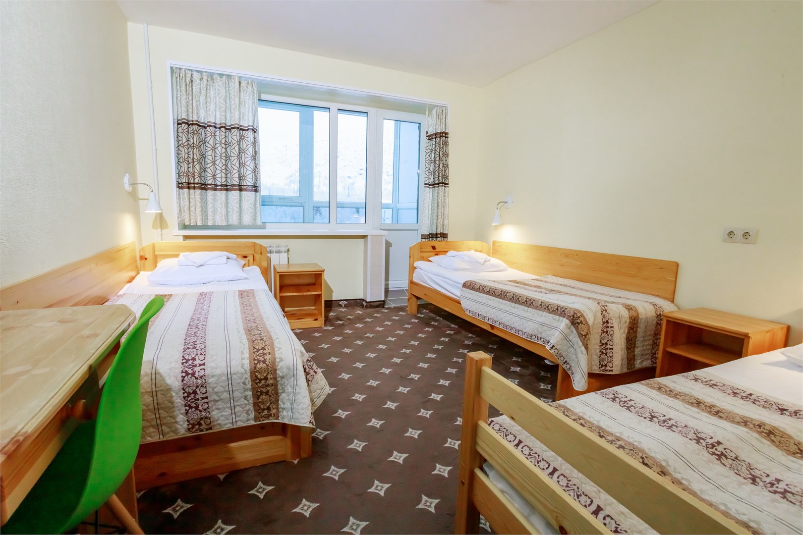 Трехместный номер в Хибины