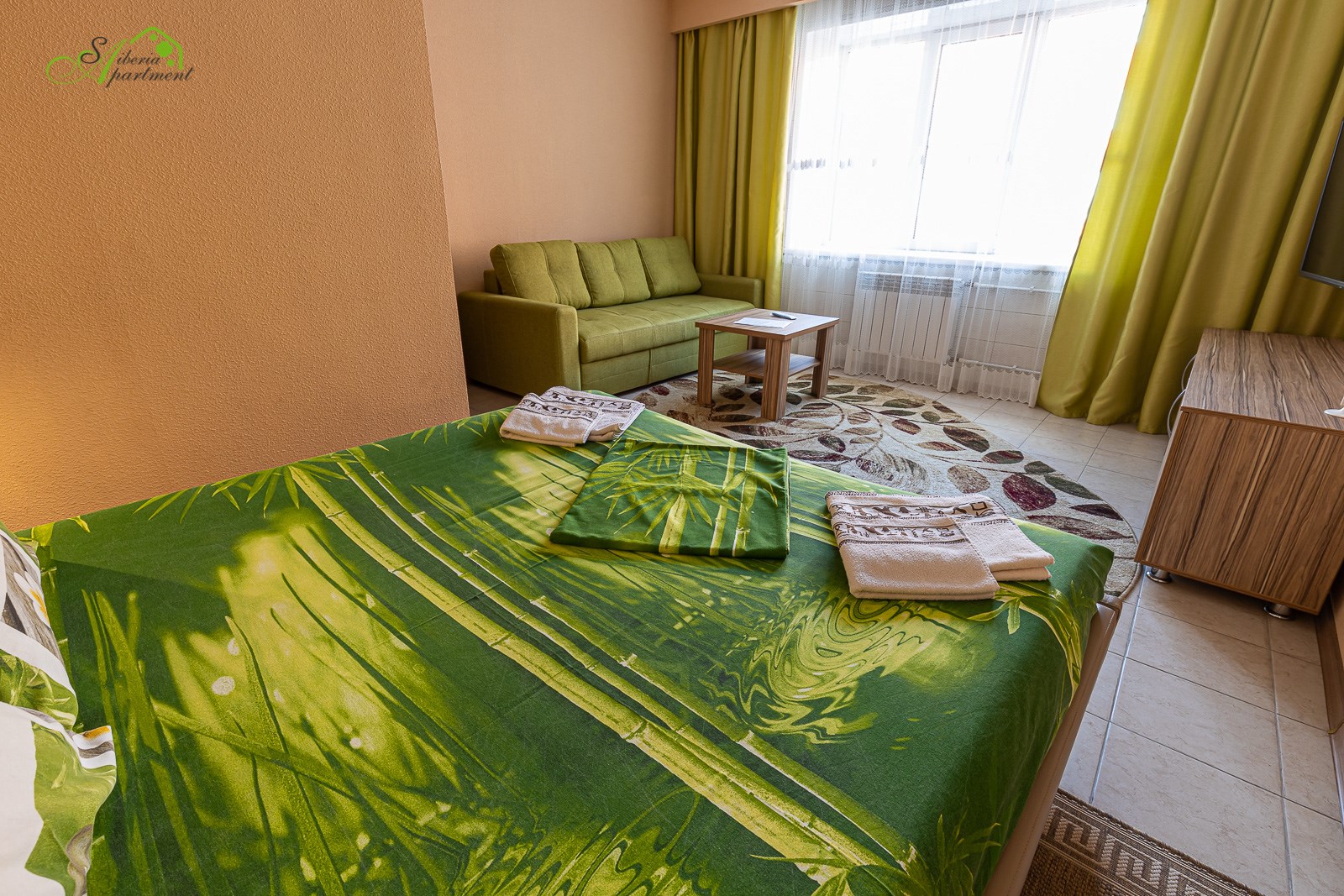 3-х местные улучшенные апартаменты S24 в Siberia apartments