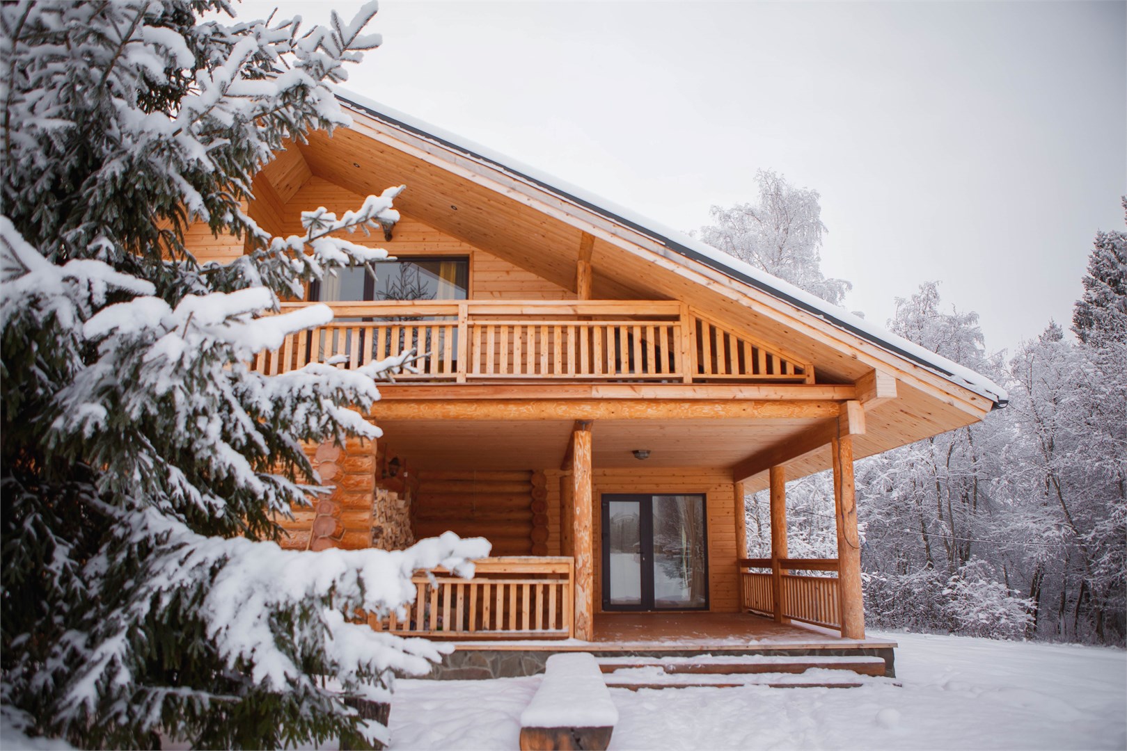 Фотография Шале с русской баней