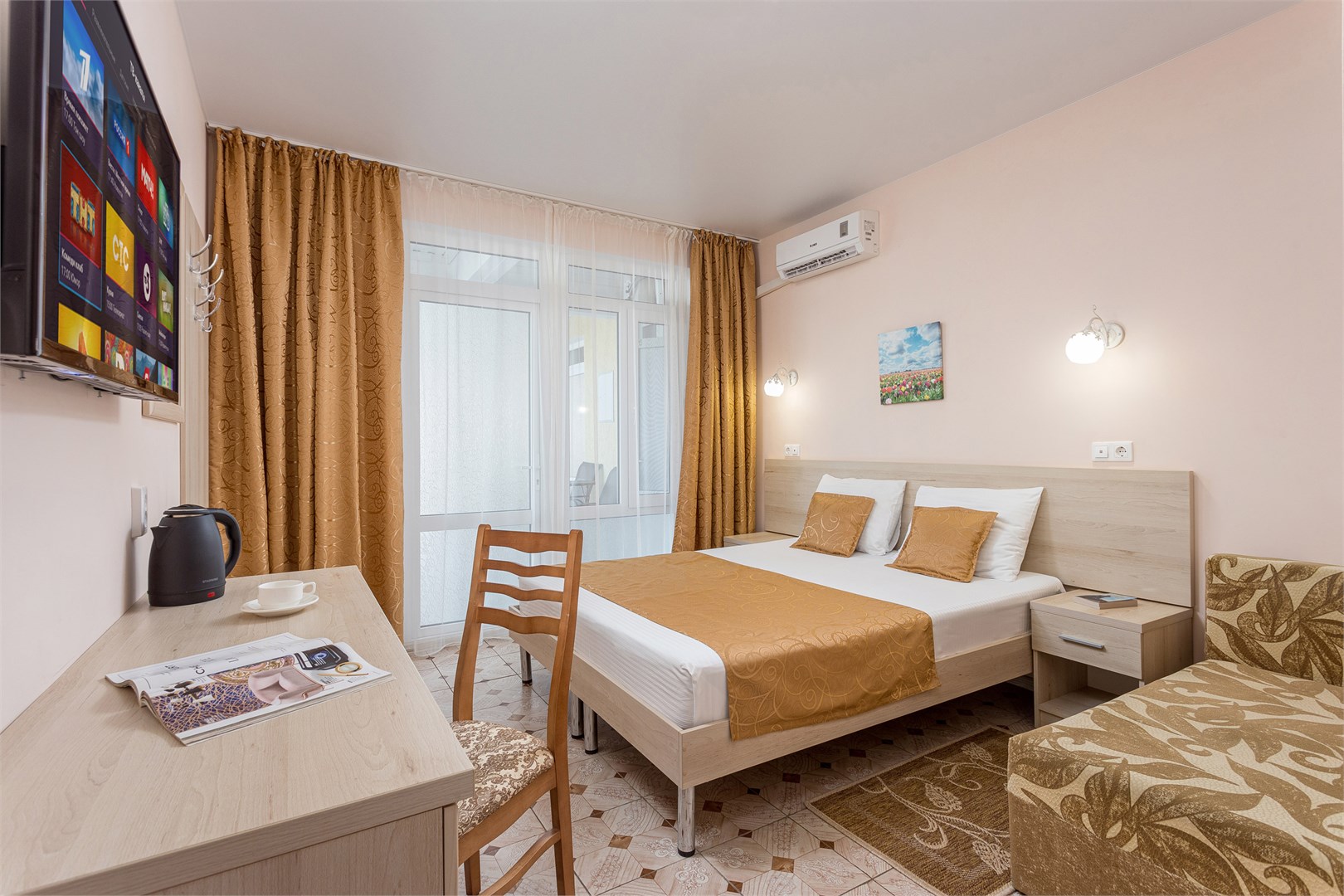 2-х местный номер (Корпус "А Комфорт") в Русич