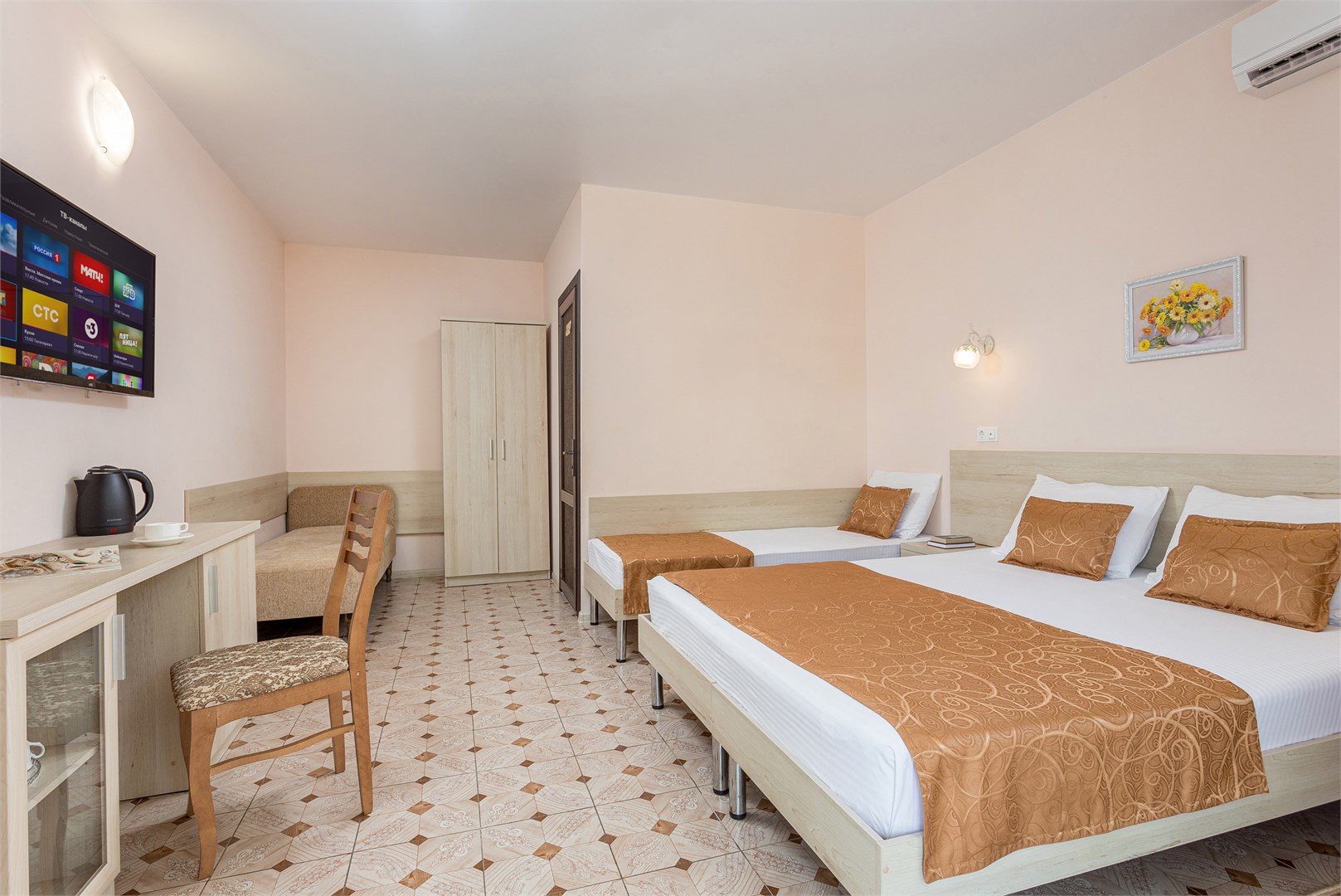 3-х местный номер (Корпус "А Комфорт") в Русич