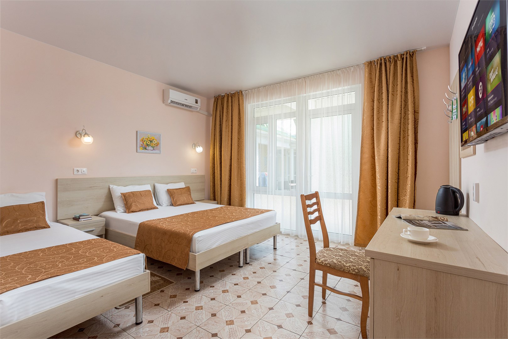 3-х местный номер (Корпус "А Комфорт") в Русич