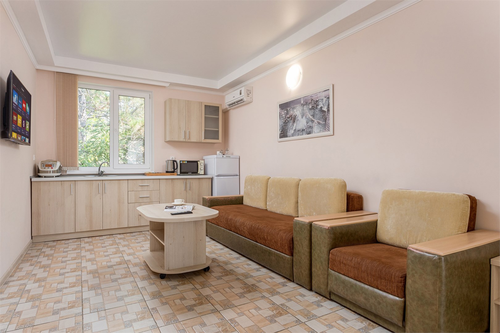 2-х местный номер + кухня (Корпус "А Комфорт") в Русич