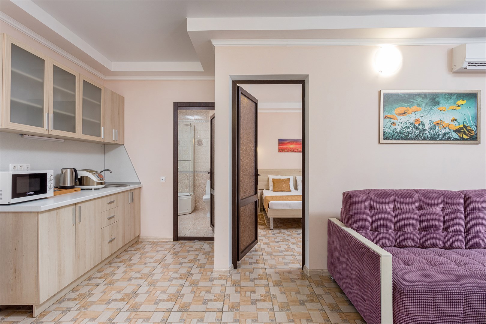 2-х комнатный номер + кухня (Корпус "А Комфорт") в Русич