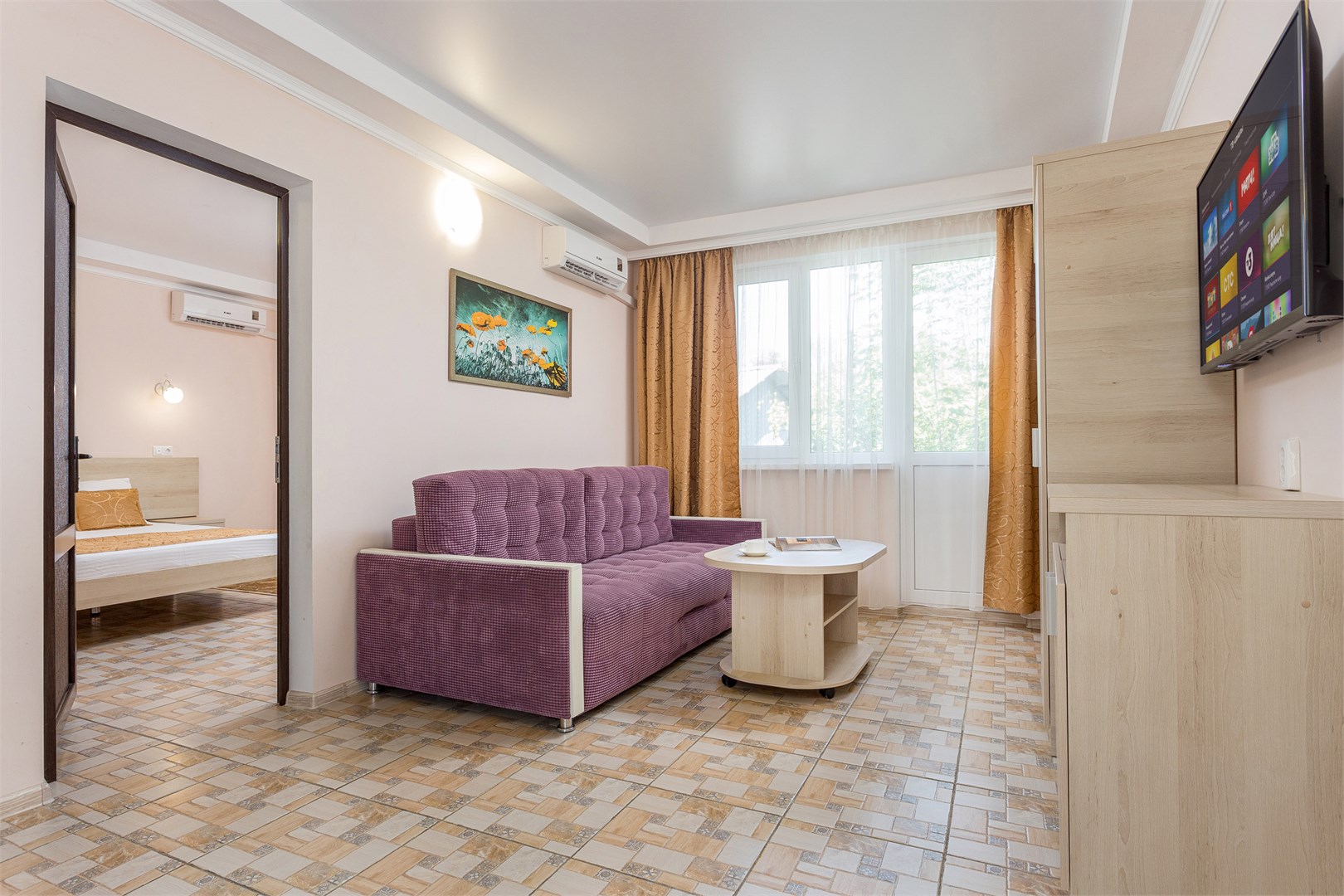 2-х комнатный номер + кухня (Корпус "А Комфорт") в Русич