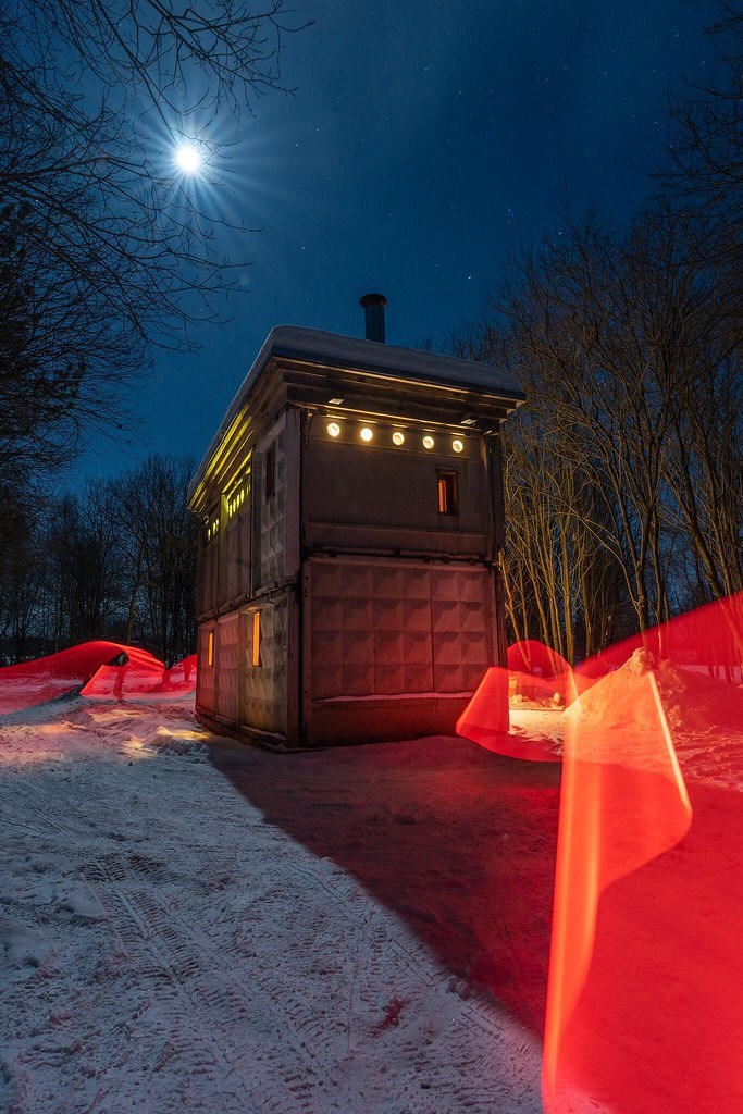 арт-дом  «Вилла ПО-2», авторы Александр Бродский, Антон Тимофеев в Никола-ленивец