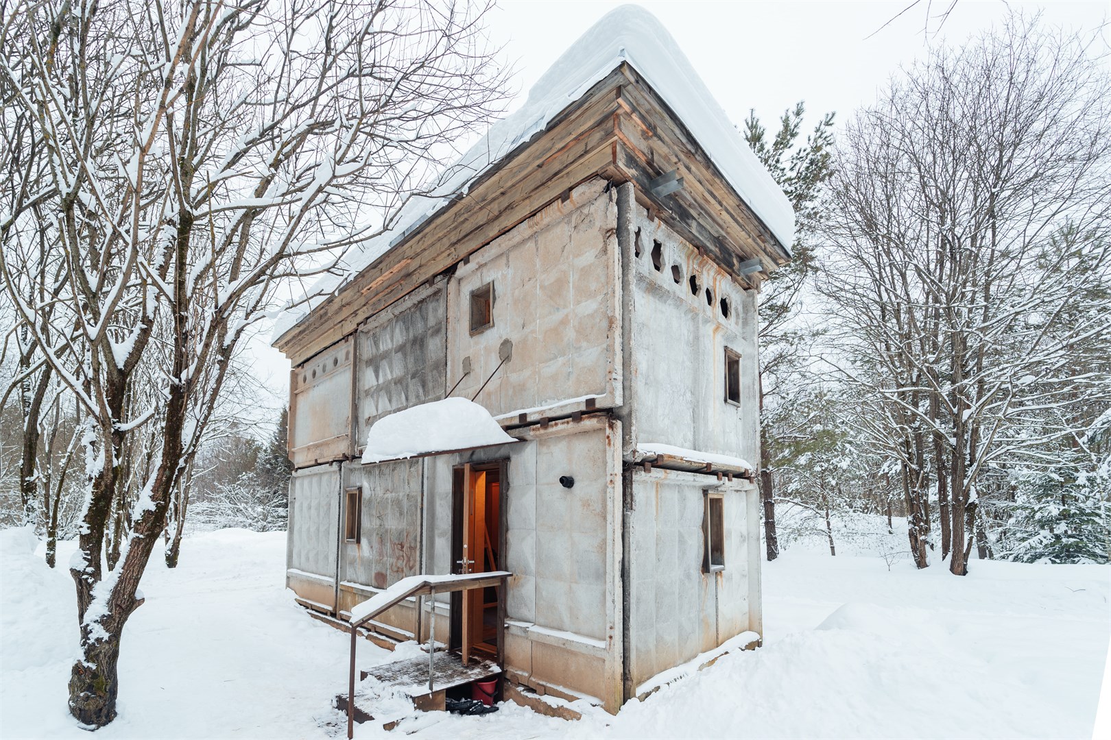 арт-дом  «Вилла ПО-2», авторы Александр Бродский, Антон Тимофеев в Никола-ленивец