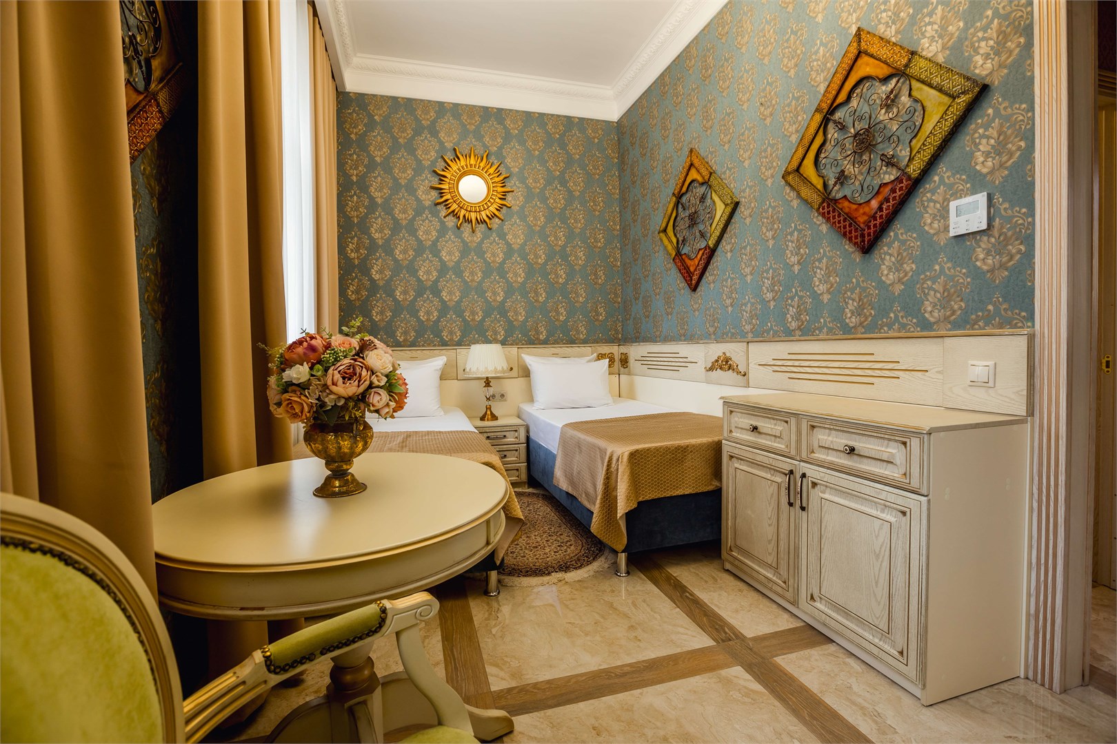 Двухместный номер первой категории TWIN в Главные нарзанные ванны