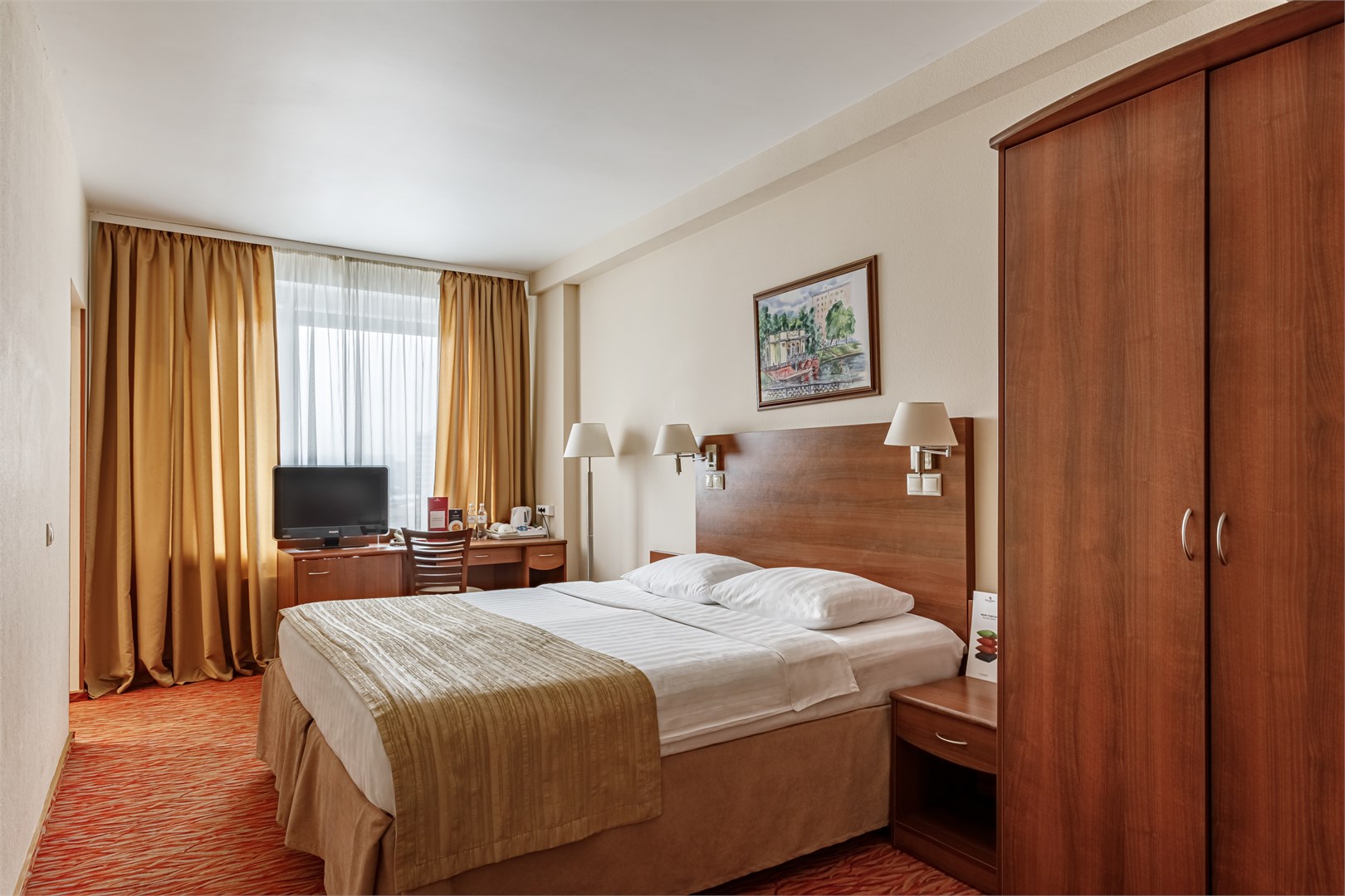 Студио (Двухспальная кровать) в Максима Панорама