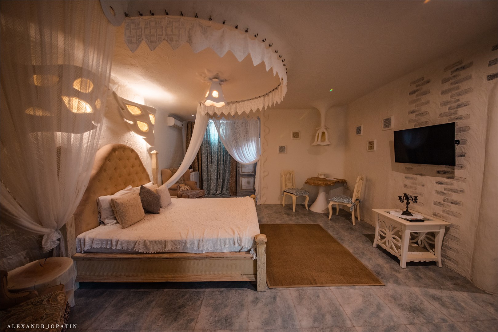 Люкс с джакузи "Кружева и Крылья" в Rassl Country Home