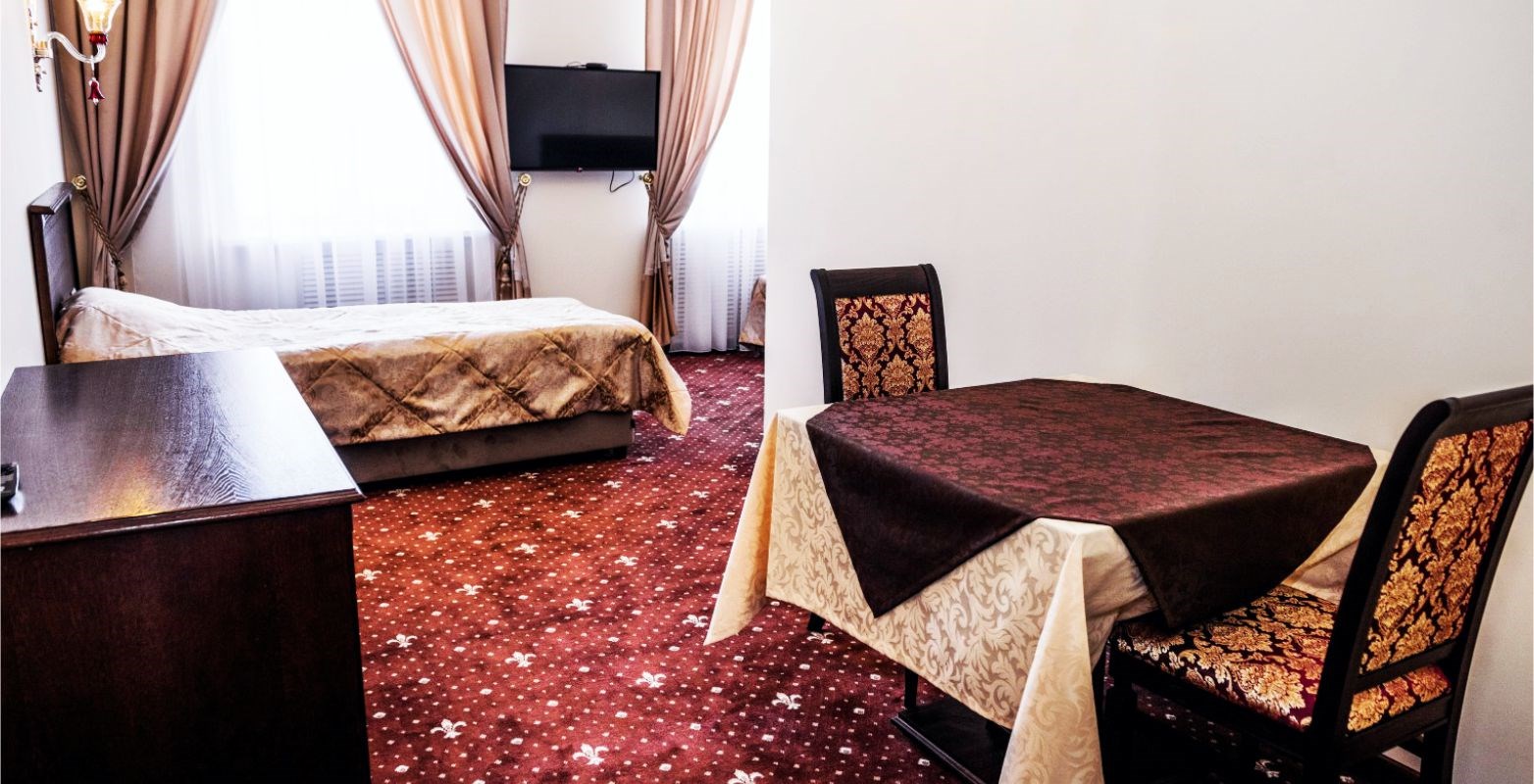 Номер «Стандарт» 2 одноместные кровати (корпус 1) в Казаки