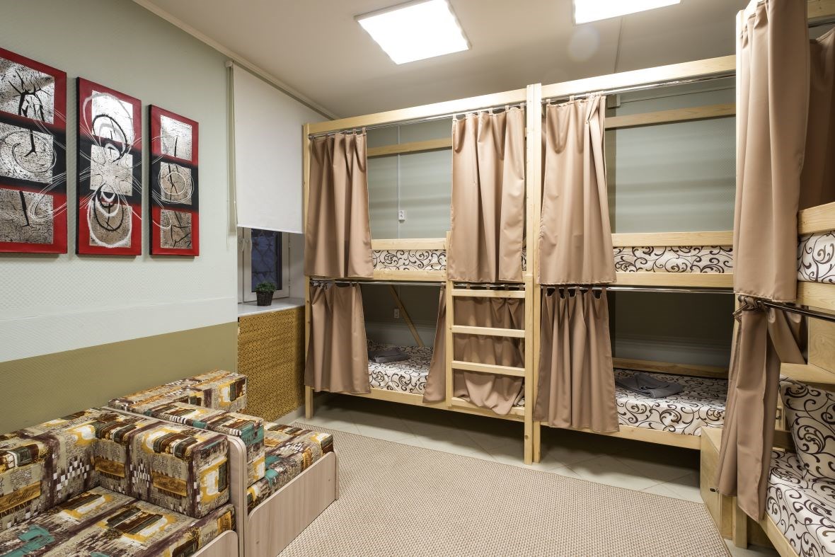 Восьмиместный номер в I hostel